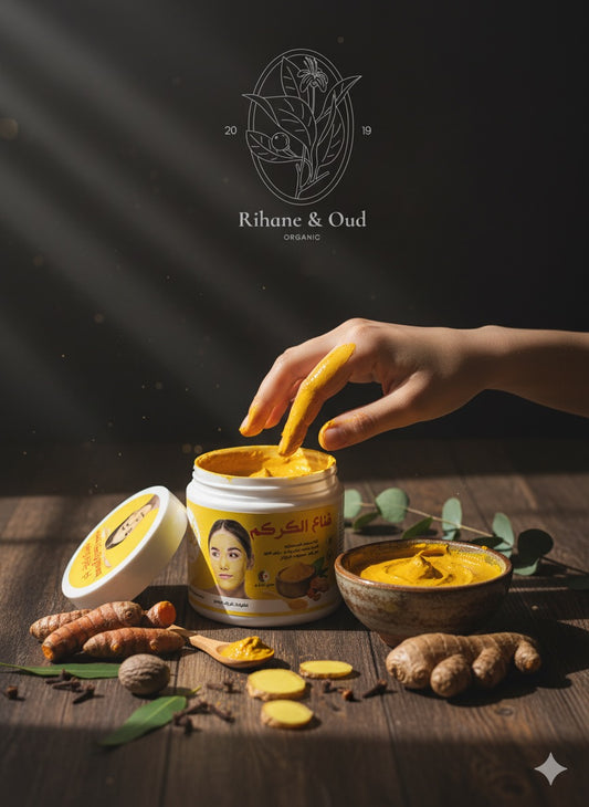 Turmeric mask قناع الكركم